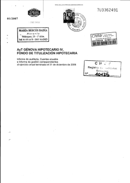 OCS Optic 7.22 - Comisión Nacional del Mercado de Valores