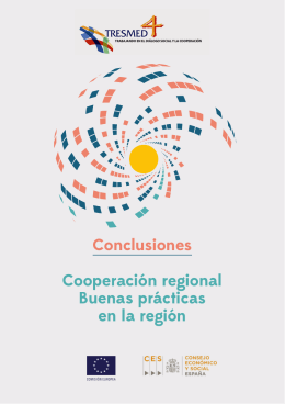 Conclusiones Cooperación regional Buenas prácticas en