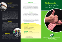 UNAC - Educacion inclusiva - Bienvenidos a Asoinfantil Antioquia