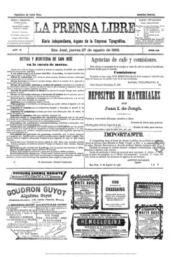 Page 1 República do Costo. Biea. H Redactor y Administrador