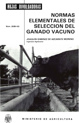 25/1980 - Ministerio de Agricultura, Alimentación y Medio Ambiente