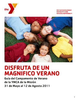 SPANISH Summer Camp Brochure 2011