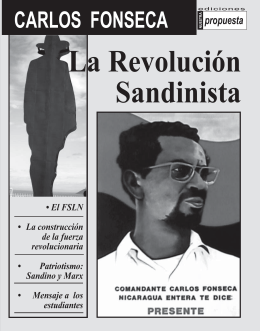 La revolución sandinista - Biblioteca Virtual Omegalfa