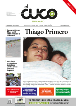 descargar edición - RSS El Cuco Semanario