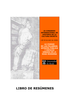 LIBRO DE RESÚMENES