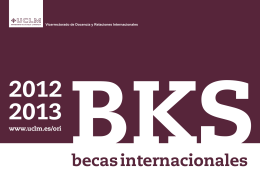 becas internacionales - Universidad de Castilla