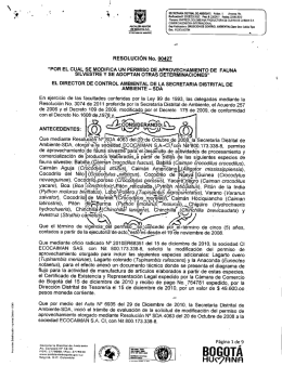 nai - Secretar&iacute;a Distrital de Ambiente