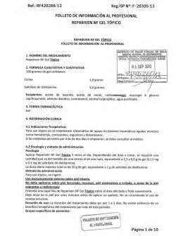 Repariven NF gel tópico