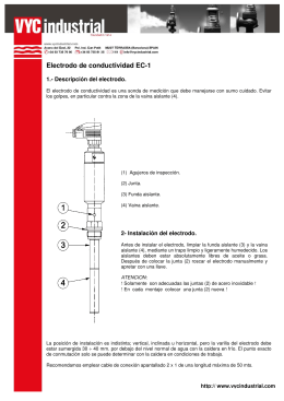 Electrodo de conductividad EC-1