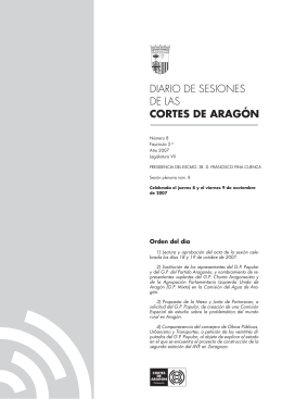 DSCA n°8 - Cortes de Aragón