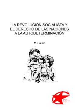 LA REVOLUCIÓN SOCIALISTA Y EL DERECHO DE LAS
