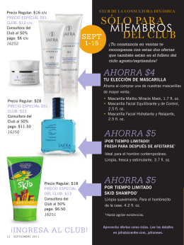 ahorra $5