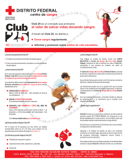 Hoja Informativa Club 25
