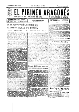 Año LXXX - Núm. 4.096 laca 5 de Mayo de 1962 Franqneo concertado