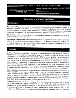 ATLÁNTICO - iTSA - Instituto Tecnológico de Soledad Atlántico
