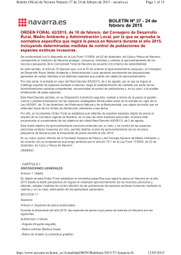 Navarra - Licencias de Caza y Pesca