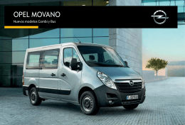 Opel Movano Combi y Bus
