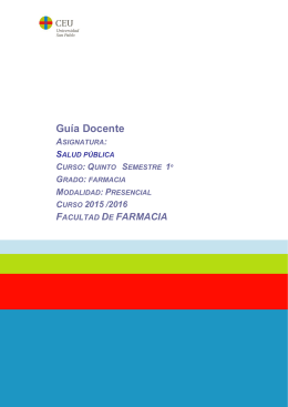 ASISTENCIAS PROFESORES/ALUMNOS