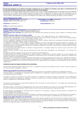 IBERCAJA JAPON, FI