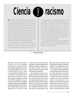 Ciencia y racismo - E