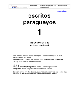 Descargar todo el libro - Asociación Biblioteca Virtual del Paraguay