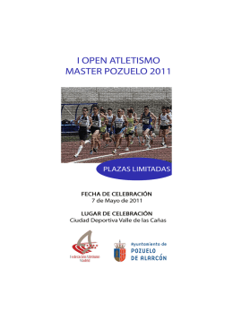 Folleto Open Pozuelo.psd - Club Amigos del Atletismo Valdemoro