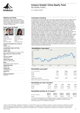 Invesco Greater China Equity Fund Acciones A-Acc.