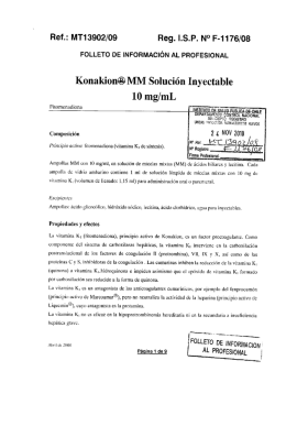 Ref.: MT13902/09 Reg. I.S.P. N° F