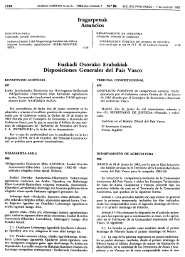 Iragarpenak Anuncios