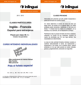 Page 1 ? (I ¡nlínguá (D inlinguá CRDSSING LANGUAGE