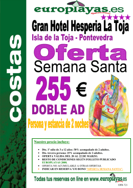 Nuestro precio incluye: