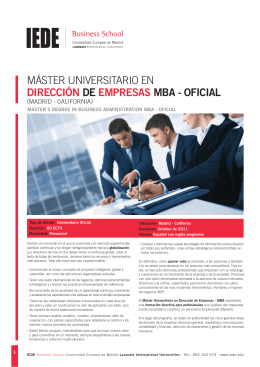 mba oficial - Services for students