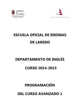 escuela oficial de idiomas de laredo departamento de inglés curso
