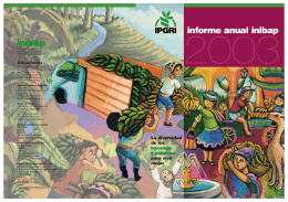 INIBAP Informe anual 2003 - Bioversity International
