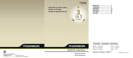 REMOTE CONTROL Operating Instruction Mode d