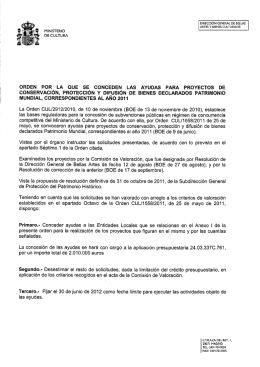 Resolución por la que se conceden las ayudas