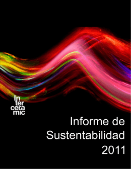 Informe de Sustentabilidad 2011