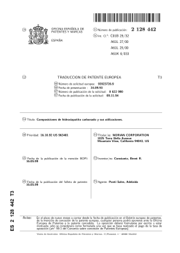 composiciones de hidroxiapatito carbonado y sus utilizaciones.