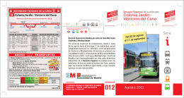 Q nncomunov HORARIO DE LA LÍNEA El Q