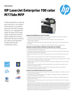 HP LaserJet Enterprise Color serie M775