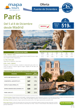 París - Mapa Tours