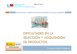 Dificultades en la selección y adquisición de productos (pdf, 482