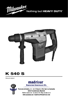 Martillo Combinado Milwaukee K 540 S
