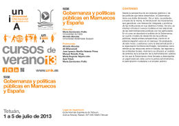 Folleto informativo - Universidad Internacional de Andalucía