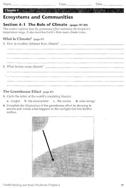 Bio 2 Chapter 4