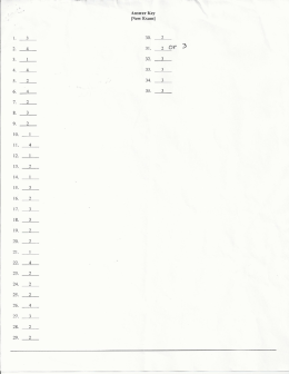 Review worksheet ans