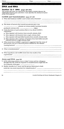 Bio 1 Chapter 12