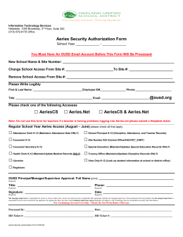 You must have an active OUSD email account before this form will