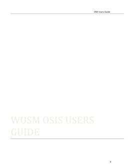 OSIS Executive Summary Information and Sources