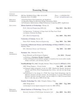 Xuanxing Xiong - Office of Technology Services